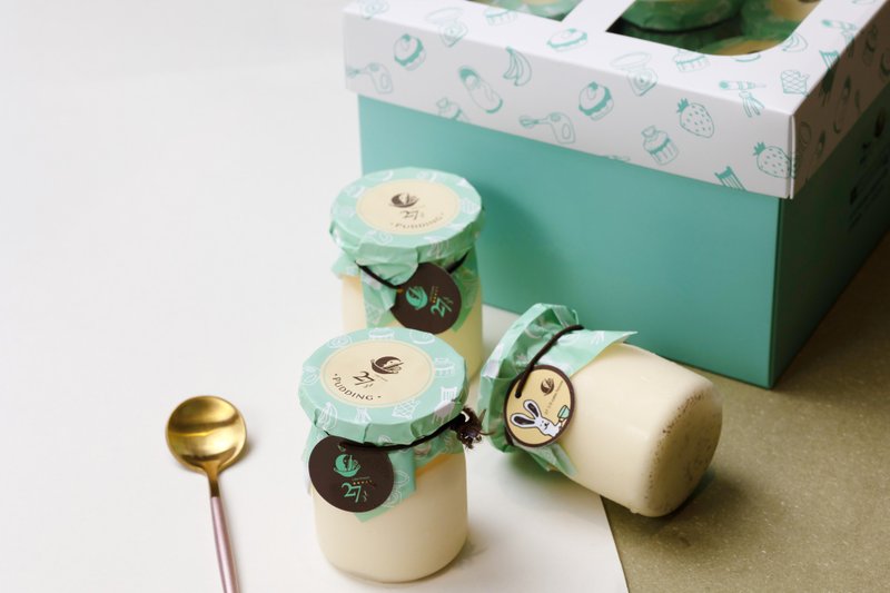 【27 1/3 cake house】法式手工布丁 / 9入 - 奶酪/布丁/果凍 - 其他材質 白色