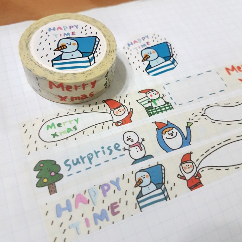 寧の紙テープ - クリスマス段落＃4 - マスキングテープ - 紙 