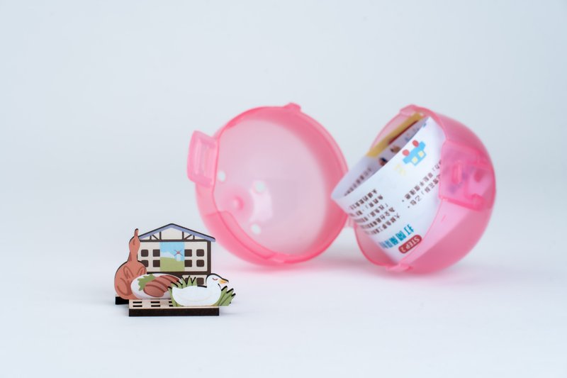 OPEN City-玩轉宜蘭扭蛋-第二彈-博士鴨觀光工廠 - 裝飾/擺設  - 木頭 