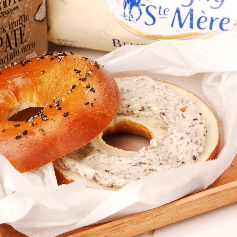 Bresso Truffle Bagels-【Chef's carefully prepared black truffle sauce】 - Bread - Fresh Ingredients 