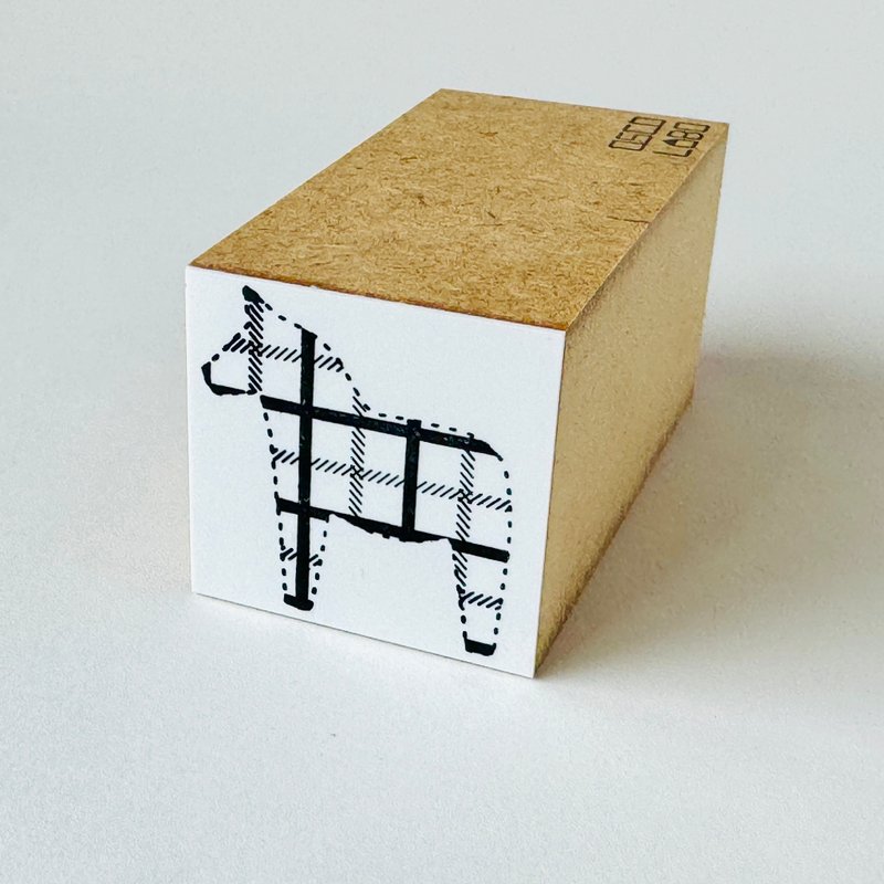 きせかえダーラナホース【Dress-up Dalahäst】Graph check - 印章/印台 - 橡膠 