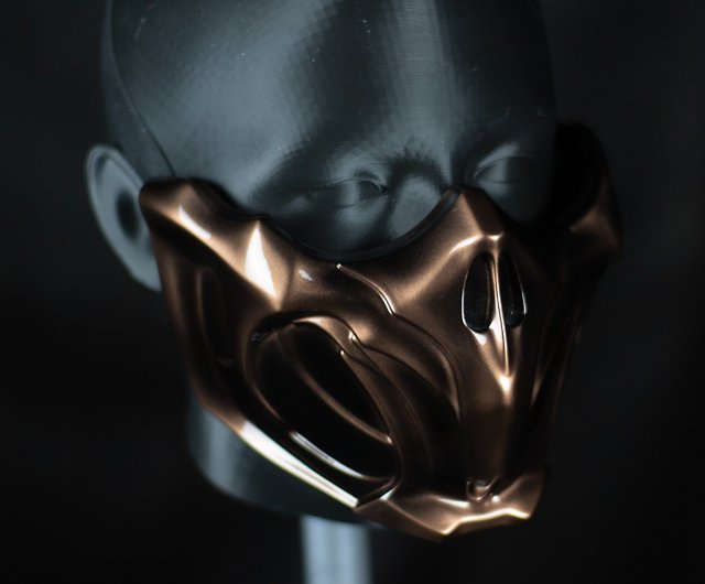 Mortal Kombat 11 Sub-Zero violet mask replica - Shop Crafterfold Face Masks  - Pinkoi