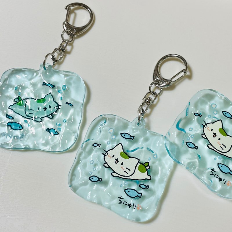 水中アクリルキーホルダー - 鑰匙圈/鑰匙包 - 壓克力 