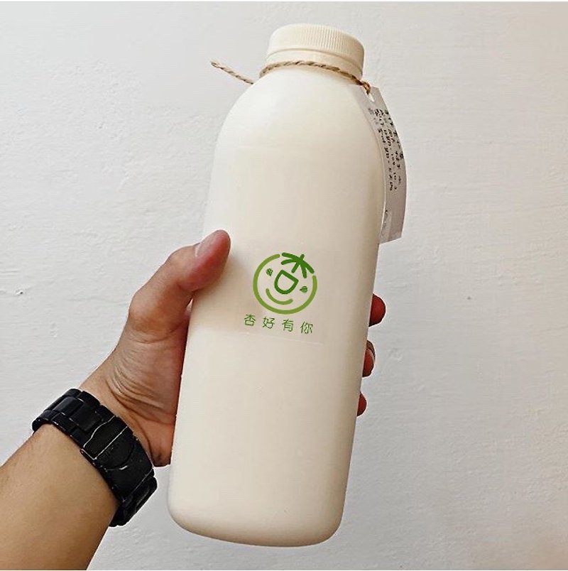 Hand-made original almond tea family number - Health Foods - Plastic White