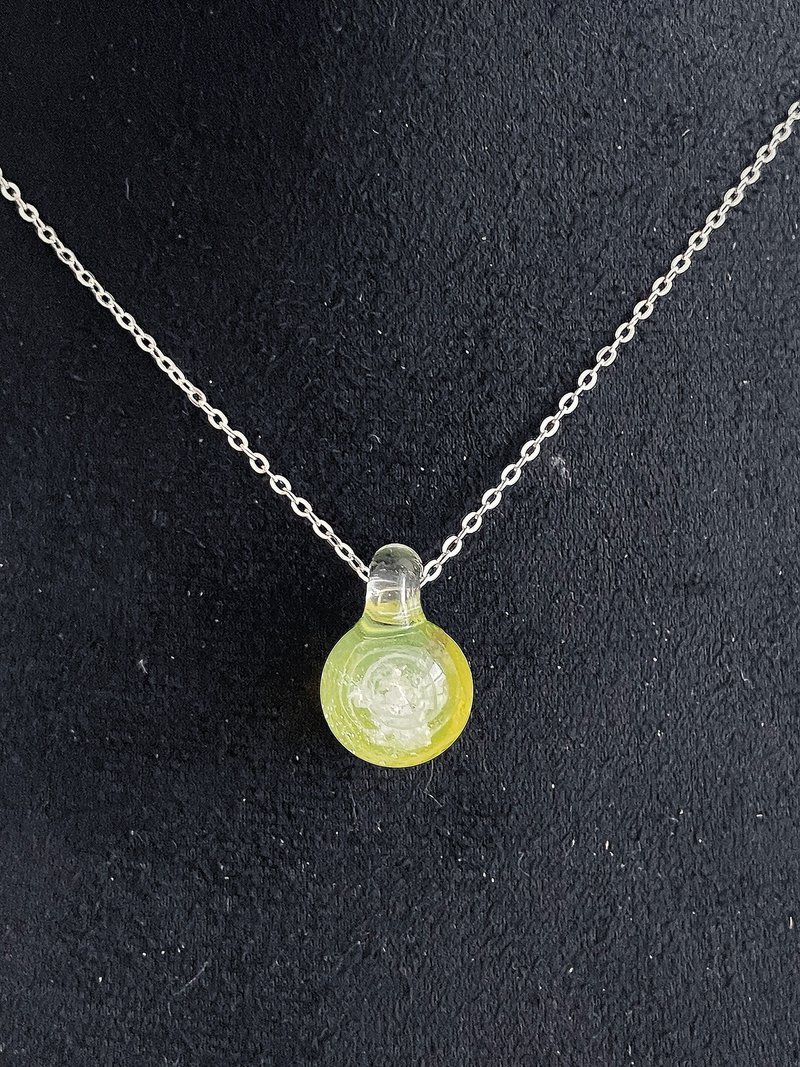 彩虹骨灰琉璃-客製化 - 項鍊 - 玻璃 