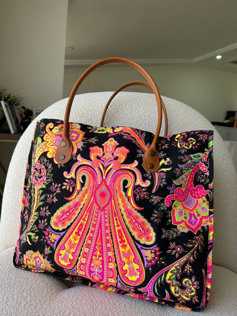 BOHOPeach phone bag Handbags for everyday look - 行李箱/旅行袋 - 竹 