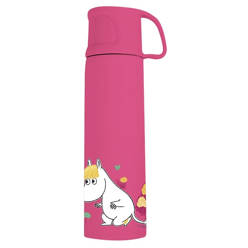 Moomin Moomin - Cup thermos (peach) - อื่นๆ - โลหะ ขาว