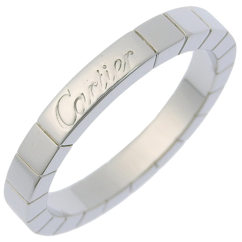 【日本直送】カルティエ CARTIER ラニエール 14.5号 リング・指輪 K18WG 約6.2g レディース【中古】 - 戒指 - 貴金屬 黑色