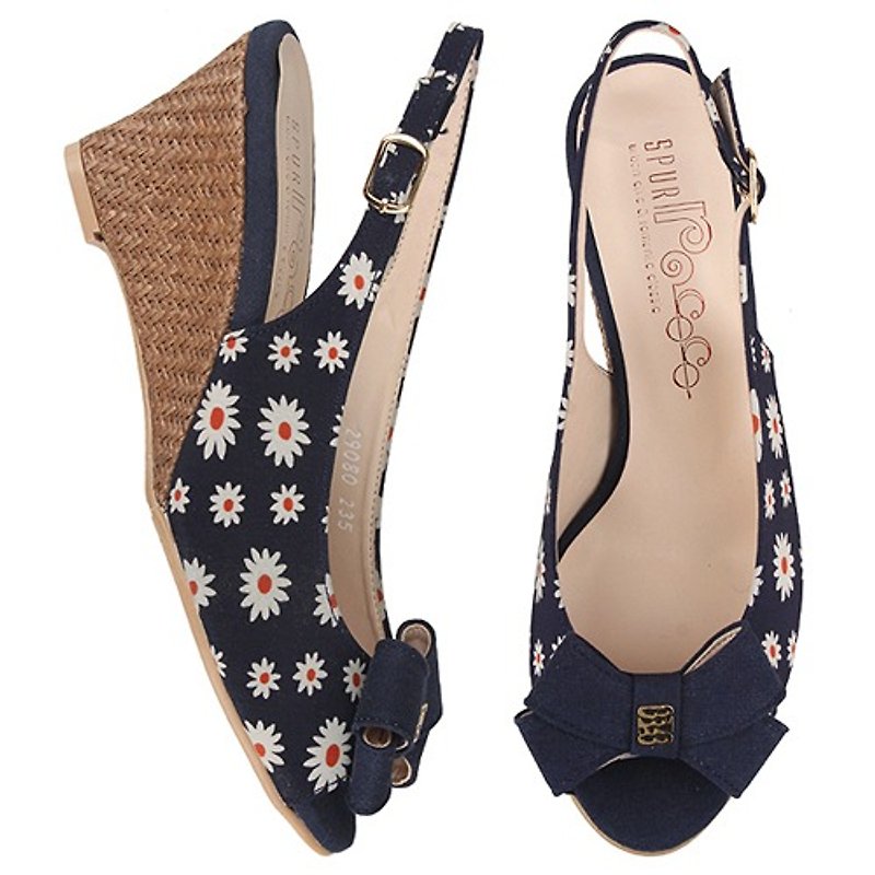 SPUR Everlasting heels 29080 NAVY(Cannot be exchanged) - Women's Casual Shoes - Other Materials 