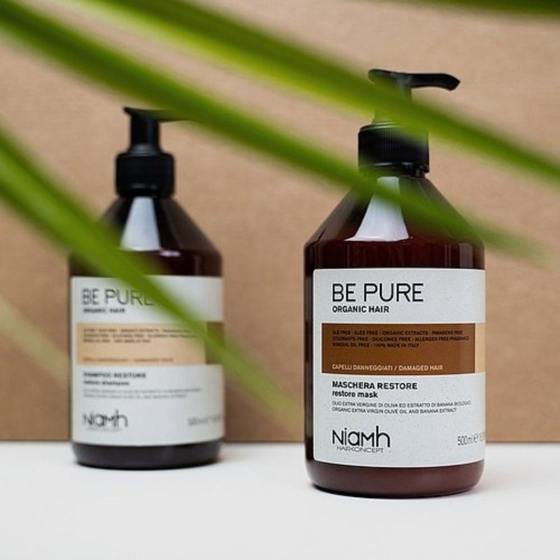 BE PURE Olive Balancing Repair Shampoo - แชมพู - วัสดุอื่นๆ 