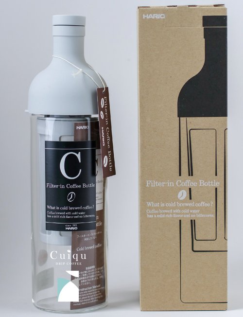 奎克咖啡 日本知名品牌 HARIO與 CUIQU DRIP COFFEE 聯名原廠冷泡瓶