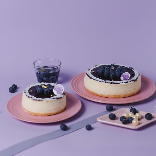 DolceVita 多茄米拉創意甜點 5/14後出貨-酸甜好吃! 藍莓重乳酪(六吋) 自製果醬好安心