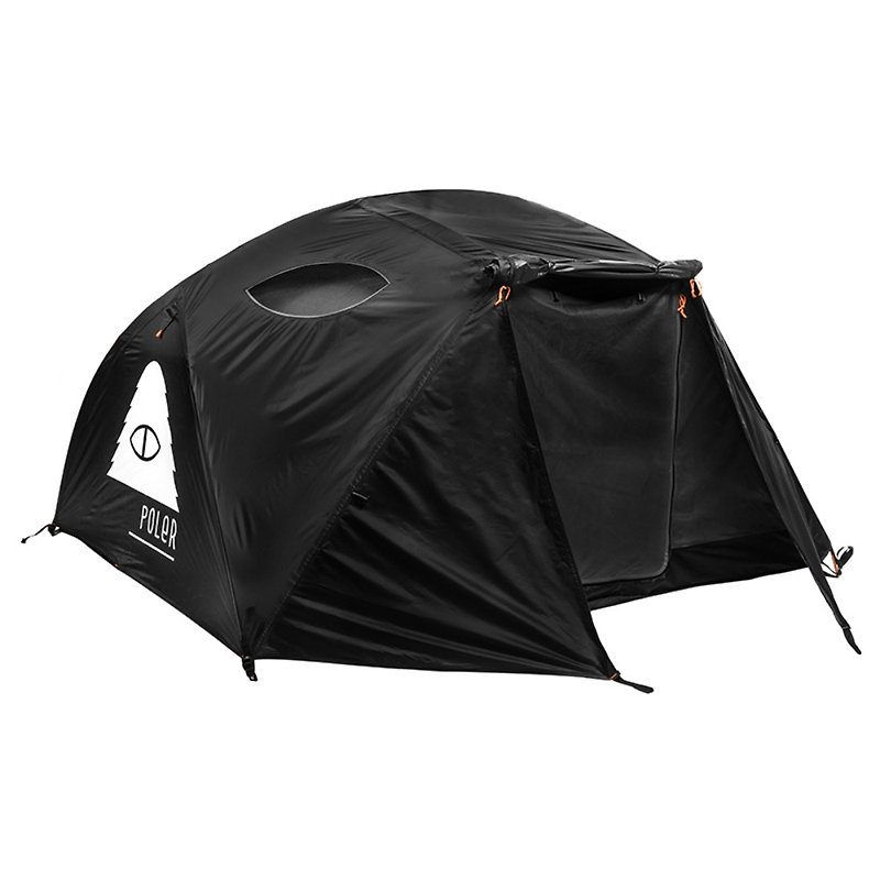 POLER TWO MAN TENT double tent all black limited edition re-launched - Camping Gear & Picnic Sets - Other Materials Black