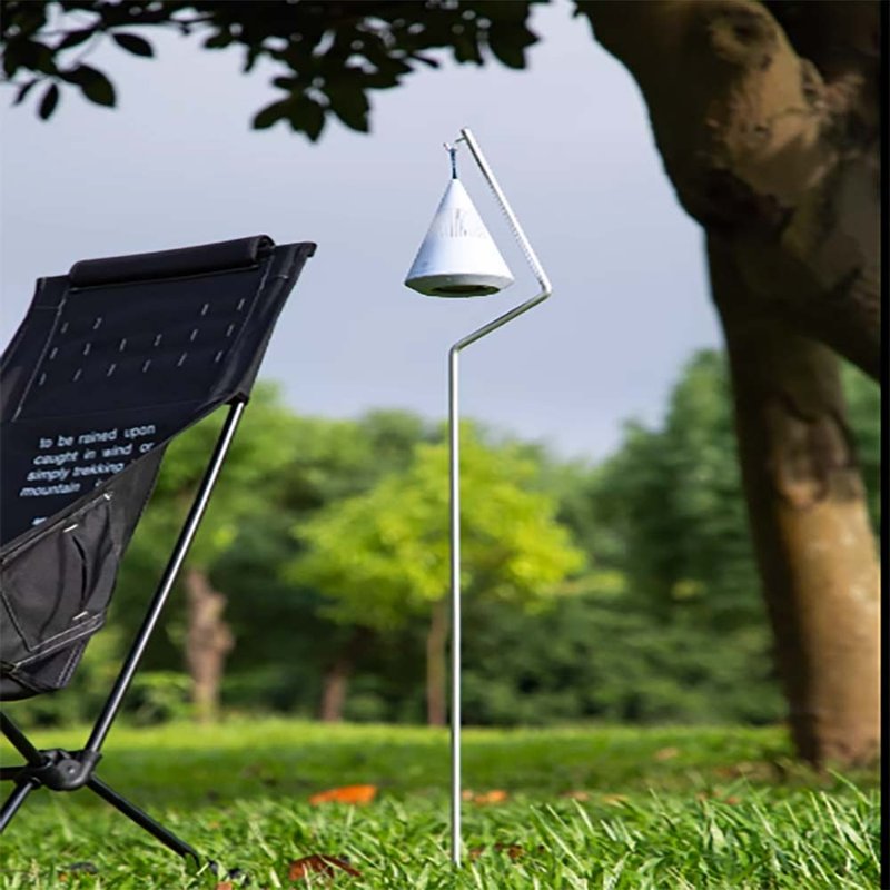 【免運】TRETTITRE露營戶外藍牙音箱支架 TreSound Q專屬支架 - 露營用品 - 其他金屬 銀色