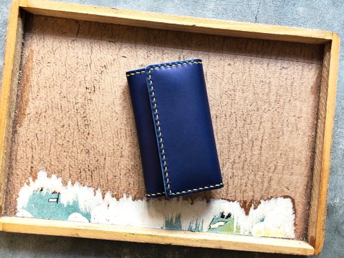 港產皮革｜Leatherism Handmade Products 經典鑰匙包 好好縫 皮革DIY材料包 手工包 卡夾 票夾 植鞣鎖匙包