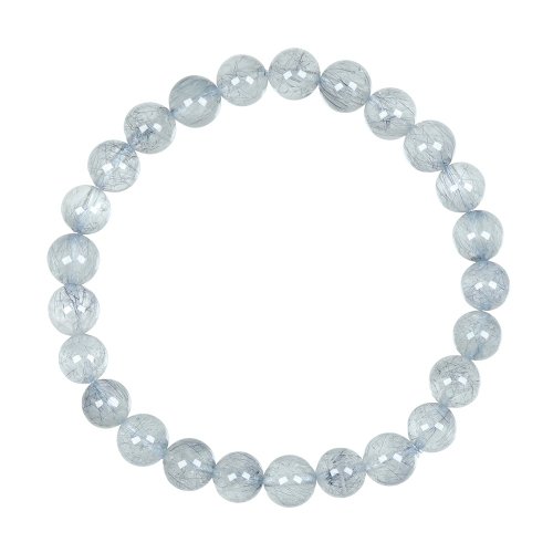 Zhengjia Jewelry]ブルールチルクォーツ 最高級ブルースチール