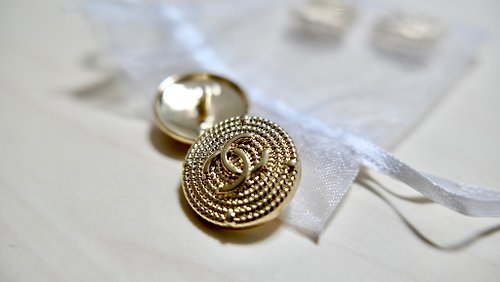 Vintage Chanel Buttons - new deadstock