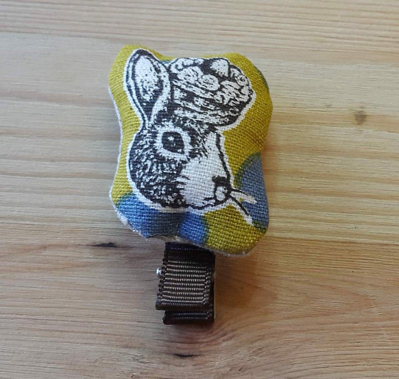 Gadgets Handmade ∣ Rabbit ∣ Deer 胸 Brooch ∣ Pin ∣ Hairpin ∣ - เข็มกลัด - ผ้าฝ้าย/ผ้าลินิน 