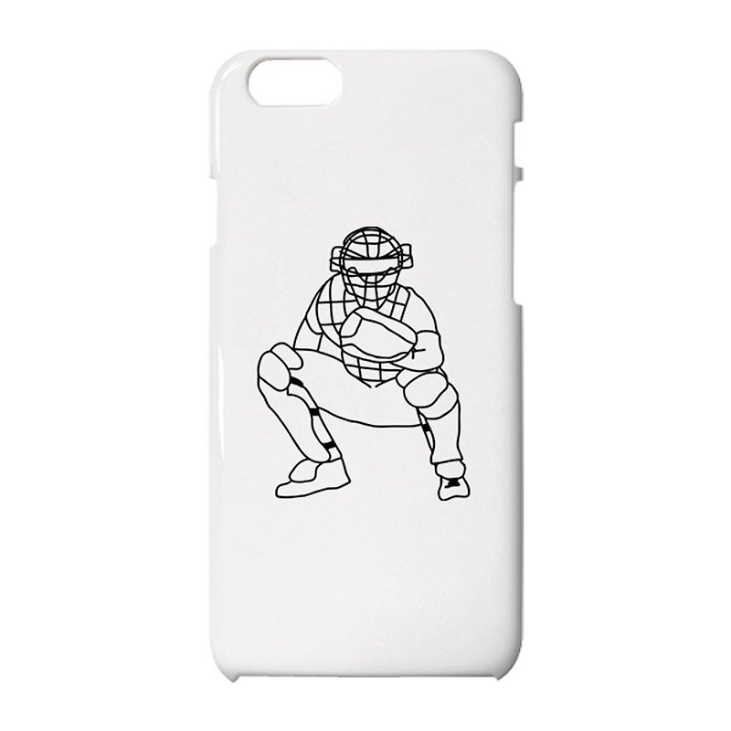 Baseball iPhone case - เคส/ซองมือถือ - พลาสติก ขาว
