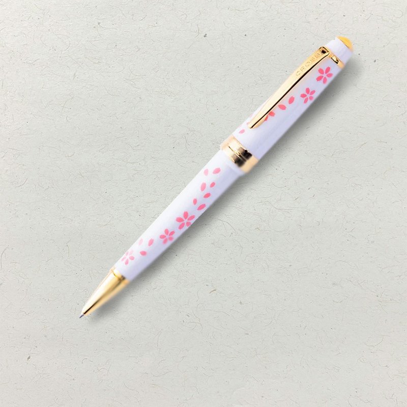 【CROSS】Bailey Light 貝禮輕盈系列亮白櫻花原子筆(原廠正貨) - 原子筆/中性筆 - 其他材質 白色