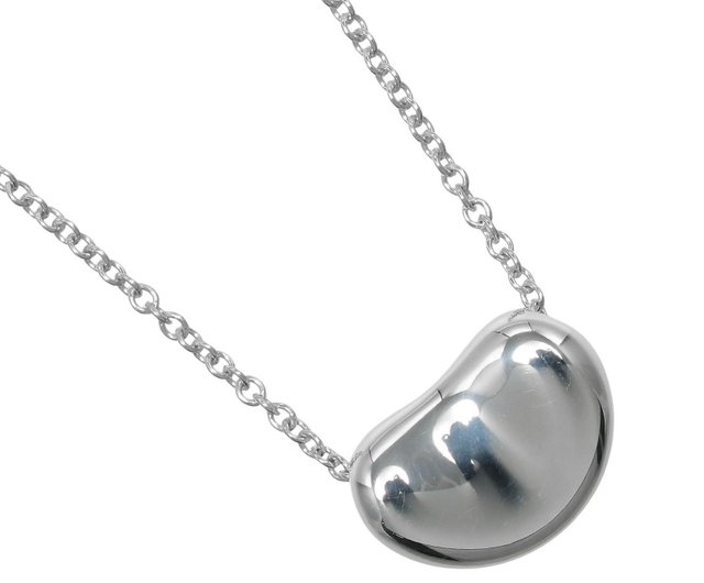 日本直送】ティファニー TIFFANY&Co. ビーン ネックレス シルバー925
