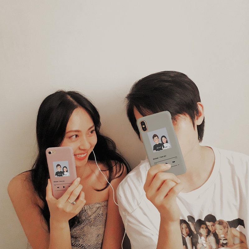 塑膠 手機殼/手機套 多色 - 我們的音樂愛情故事 情侶手機殻 iPhone 11 pro S20
