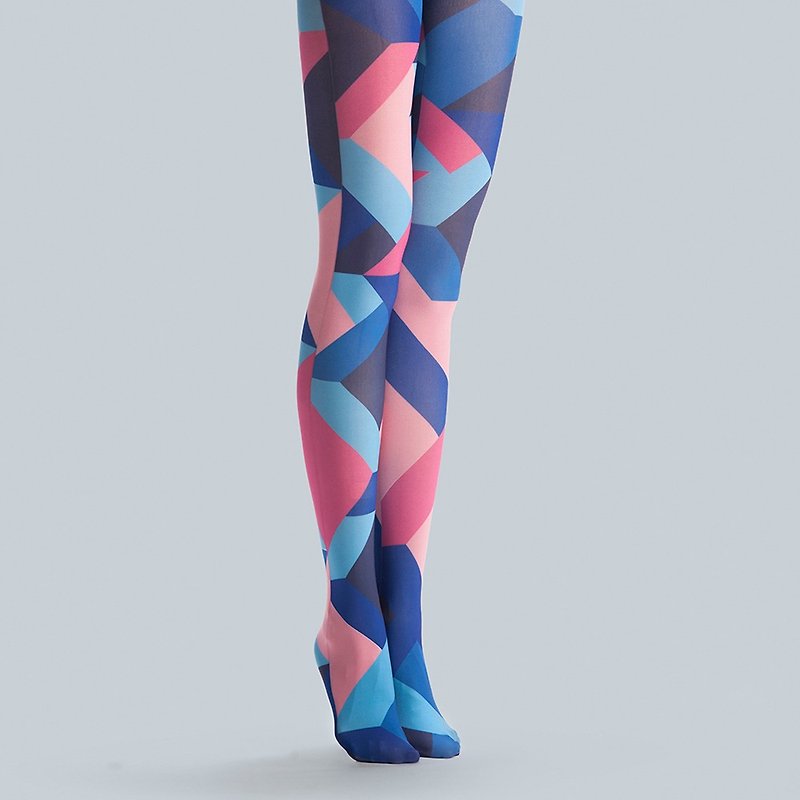 viken plan designer brand pantyhose cotton socks creative stockings pattern stockings turn to the era - ถุงเท้า - ผ้าฝ้าย/ผ้าลินิน 