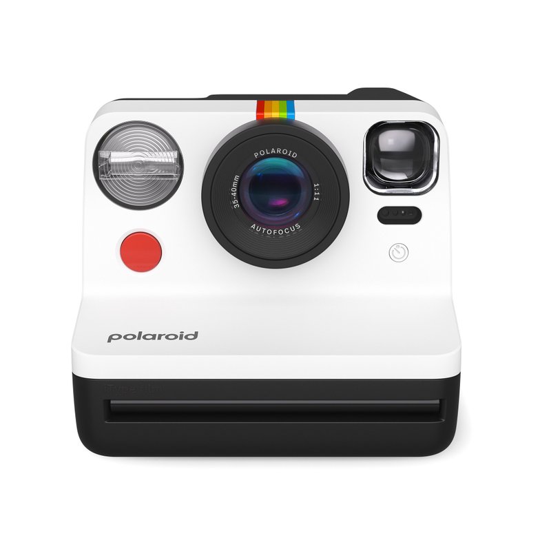 寶麗來 Polaroid Now 二代 即影即有相機 - 黑 & 白 #9072 - 相機/拍立得/底片相機 - 其他材質 白色