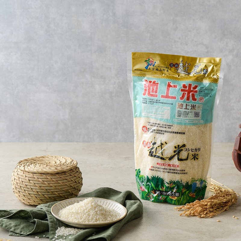 【共好糧倉】池上米 越光米 ( 1.5kg、2.5kg ) - 米/五穀雜糧 - 新鮮食材 白色