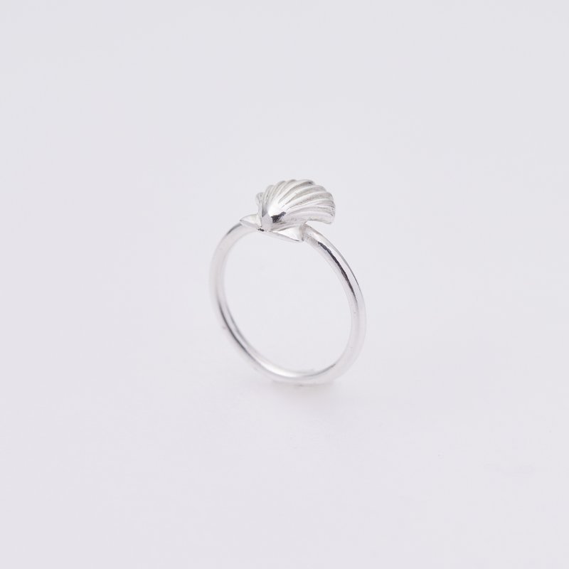 Mini shell wire ring - General Rings - Sterling Silver 