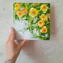 水彩画原画　桜堤と菜の花 水彩画原画 桜堤と菜の花 | syoumei ｜インテリア絵画 アートの