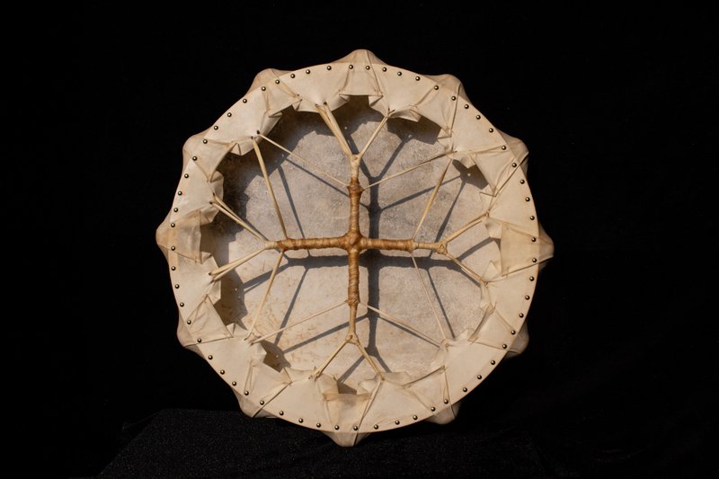 西伯利亞 薩滿鼓 Ritual Shaman drum 手工製作 維京 shamanic - 吉他/樂器 - 真皮 