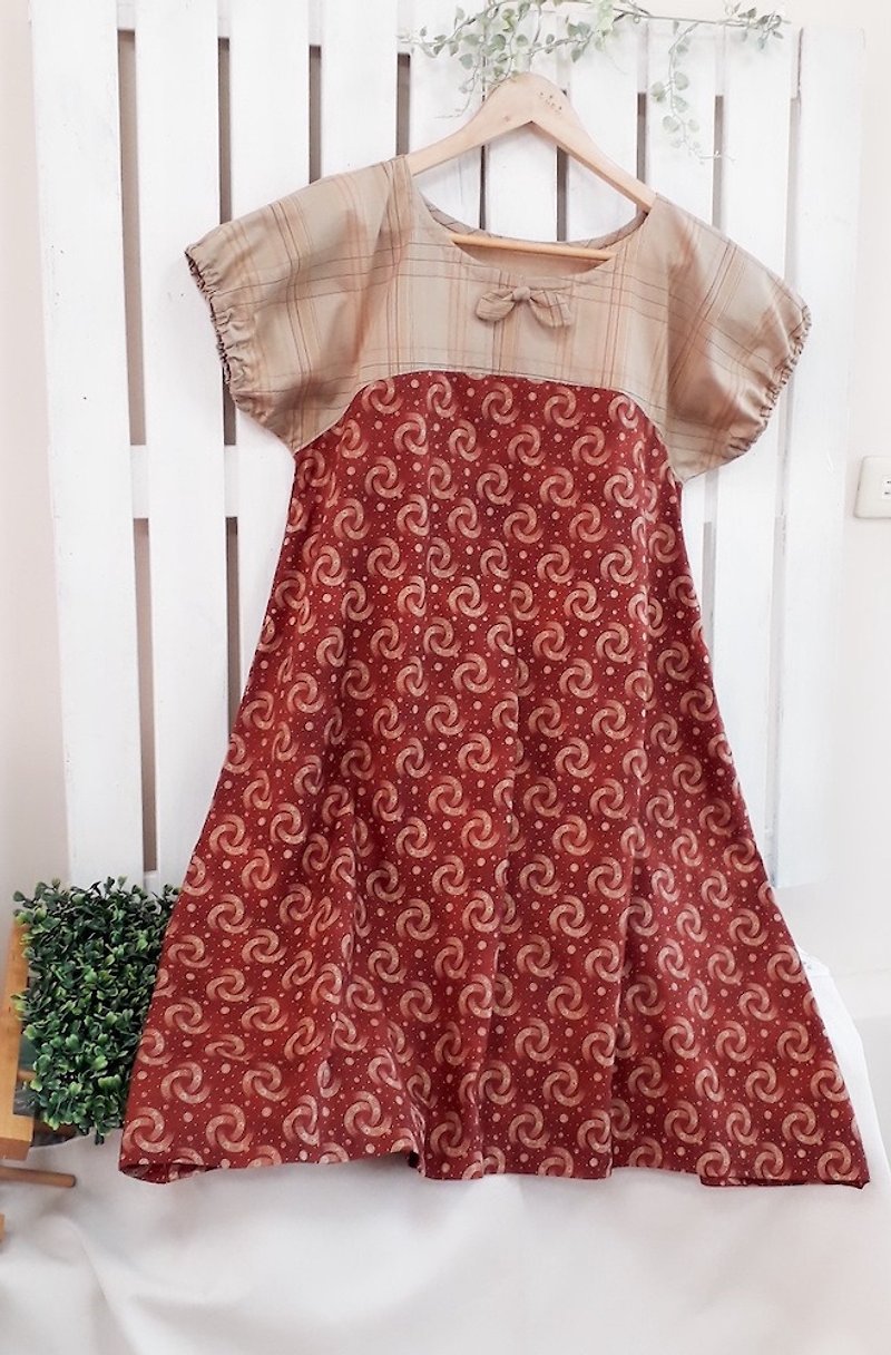 Hand-made soft sleeveless dress - ชุดเดรส - ผ้าฝ้าย/ผ้าลินิน หลากหลายสี