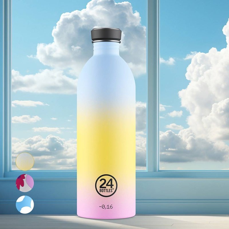 24Bottles 輕量冷水瓶 1000ml / 絢麗系列 - 水瓶/水壺 - 不鏽鋼 多色