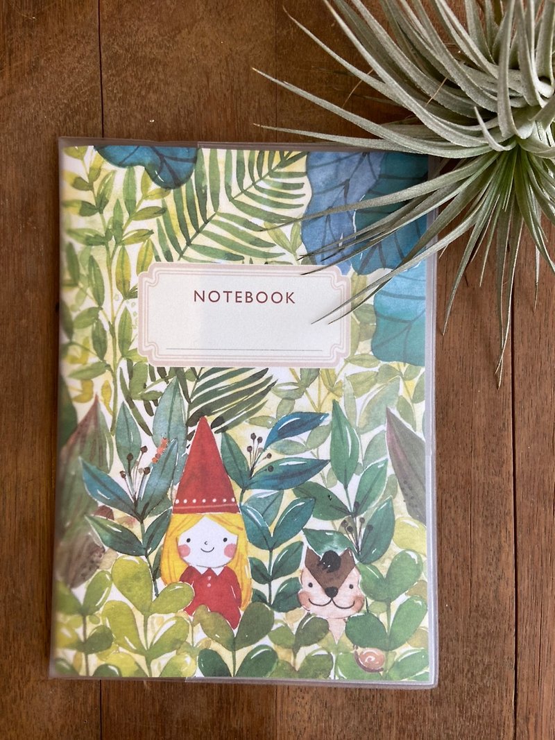 Elf notebook in the forest - สมุดบันทึก/สมุดปฏิทิน - กระดาษ 