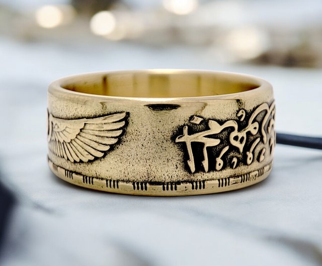 エジプト コイン リング 1 ポンド 1960 年 (リングのレプリカ