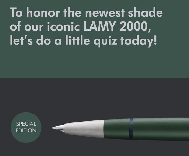 LAMY グローバル限定 58 周年記念万年筆 ギフトボックス/2000 58