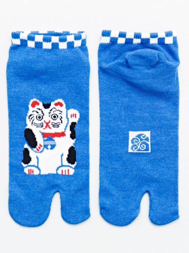Pre-order lucky cat short version - two fingers socks foot bag 7JKP8210 - ถุงเท้า - กระดาษ 