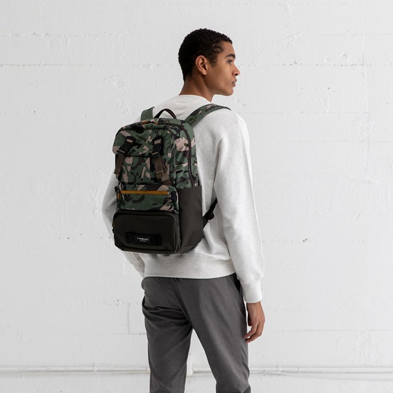 TIMBUK2 CURATOR LAPTOP BACKPACK 20L 城市休閒電腦包 迷彩色 - 後背包/背包/書包 - 其他材質 多色