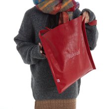 DirtySix 「rahrah!」バッグ 刺繍 オリジナル大容量 トートバッグ