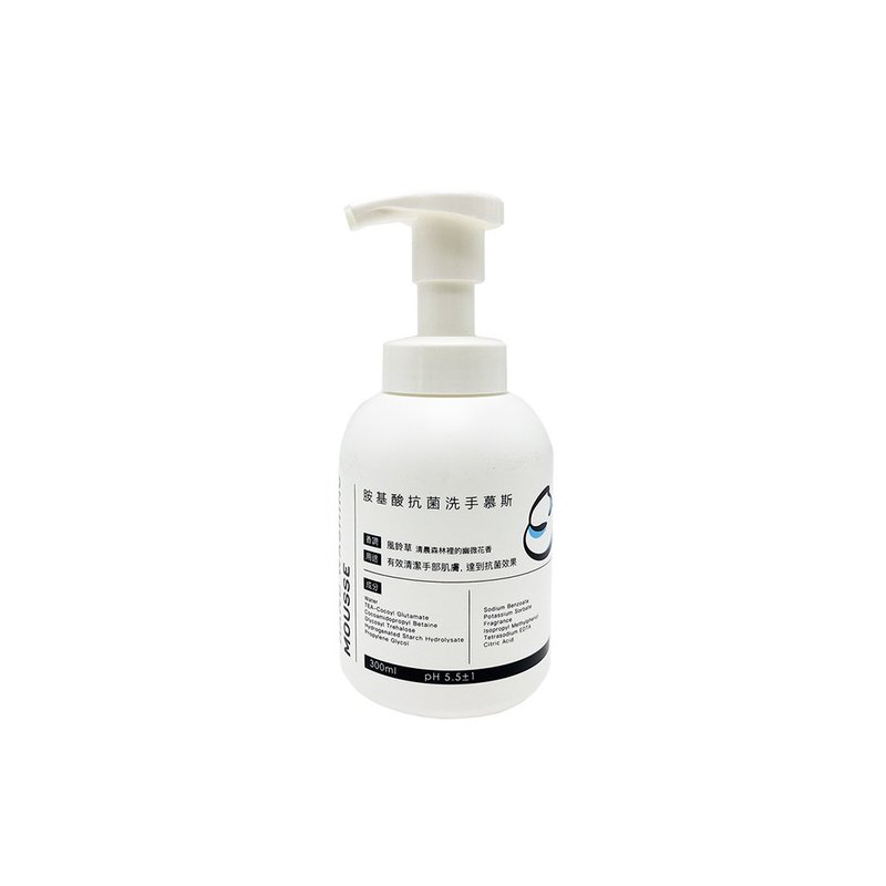 胺基酸抗菌洗手慕斯-風鈴草香調 - 洗手乳/洗手用品 - 濃縮/萃取物 白色