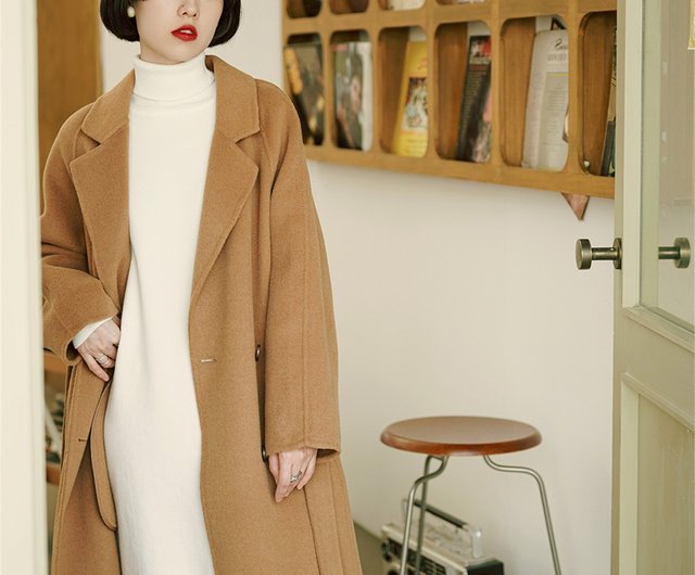 Women's camel store winter coat