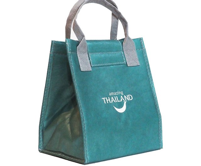 Lunch Bag / Amazing Thailand 2023 Thermal Washable Paper Bag (Limited  Edition) - Shop Craftbag Thailand Lunch Boxes - Pinkoi