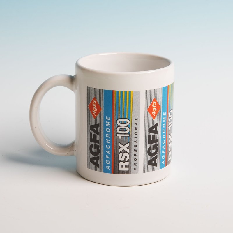 桑惠商號 AGFA 愛克發 CHROME RSX 100 古董馬克杯 Vintage Mug - 其他杯子 - 陶 多色