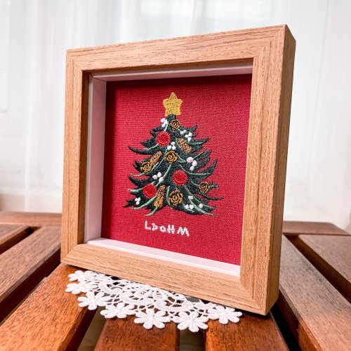 67.クリスマス アート作品 フレーム付き 500x0.jpg