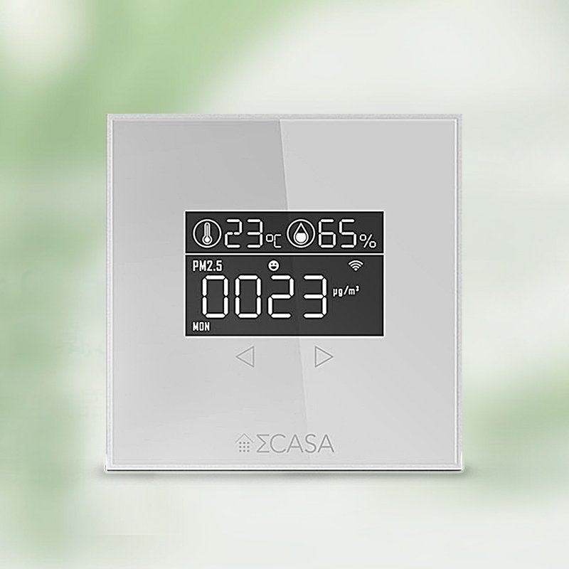 Air Quality 室內空氣品質偵測器【Sigma CASA】 - 其他 - 塑膠 白色