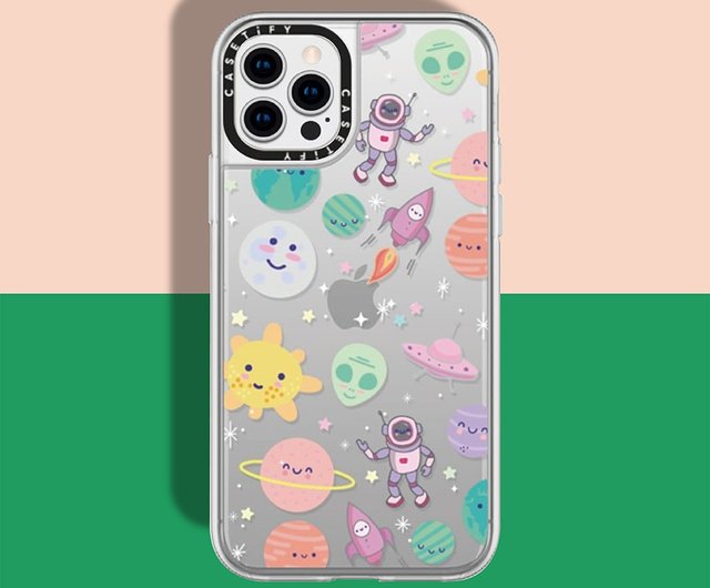 Casetify iPhone 12 ProMax軽量耐衝撃性保護ケース-星間アドベンチャー