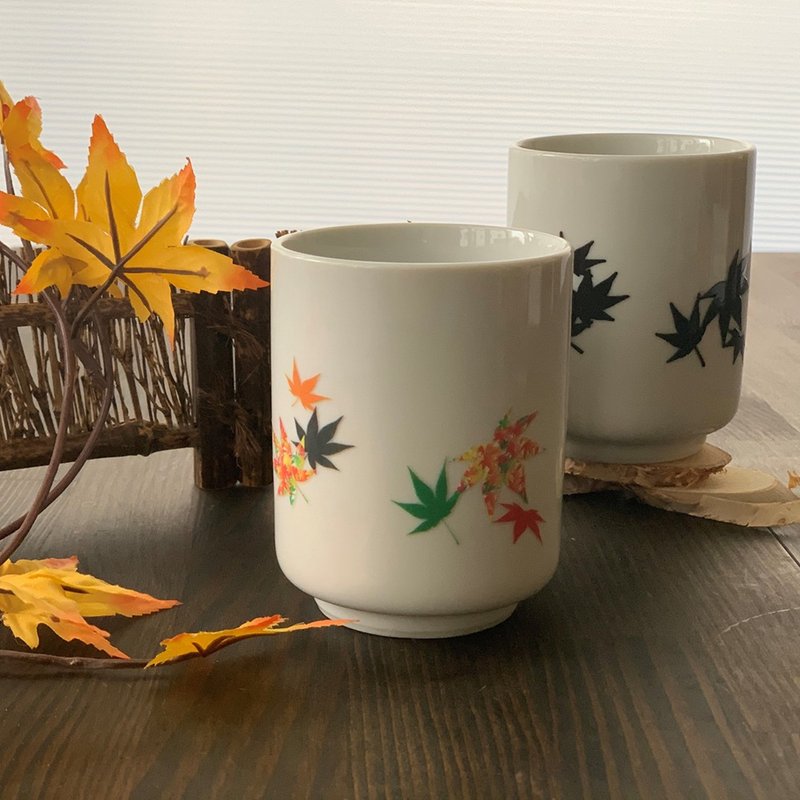 紅葉　温感湯呑 - 茶壺/茶杯/茶具 - 瓷 白色