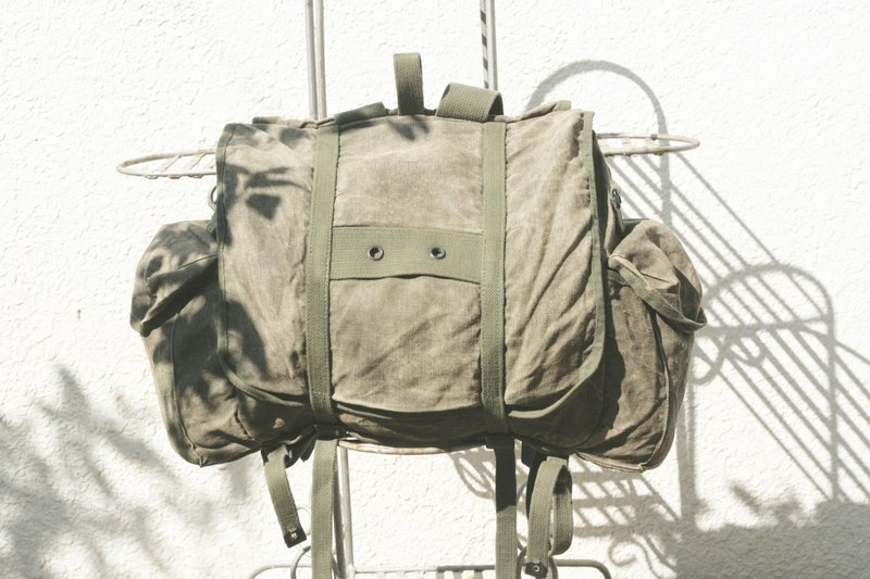 France _ Military Backpack Musette TAP Mle. 55 - Backpacks - Cotton & Hemp 