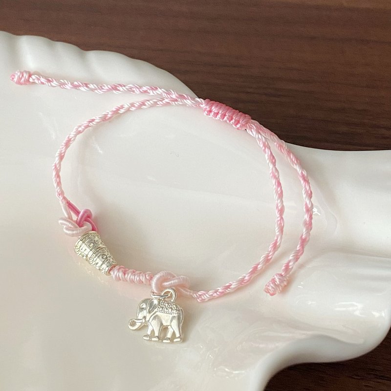 Amelia Jewelry丨掌心傳到繩結的溫度丨編織手繩 - 手鍊/手環 - 繡線 多色